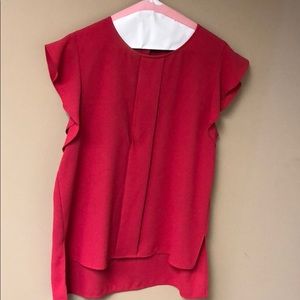Hot pink Zara blouse